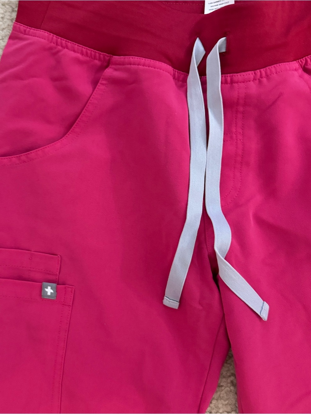 Figs Scrubs in Hot Pink - Picture 2 of 3